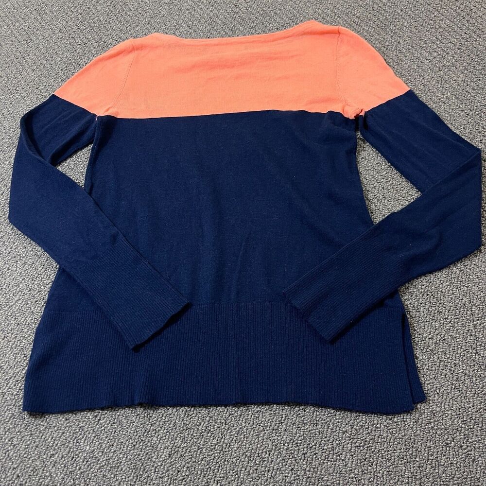 Lilly Pulitzer Sweater Womens Size Small S Debra Colorblock Wool Blend Pullover